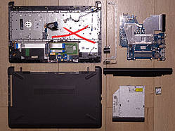 РОЗБОРКА ноутбука HP 255 G6 (Корпус Піддон Корито Дно Плата Динамік Wi-Fi Камера DVD)
