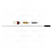 Набір для чищення рушниці 16 калібру цільний алюмінієвий шомпол 600 мм + 3 йоржі M5 F