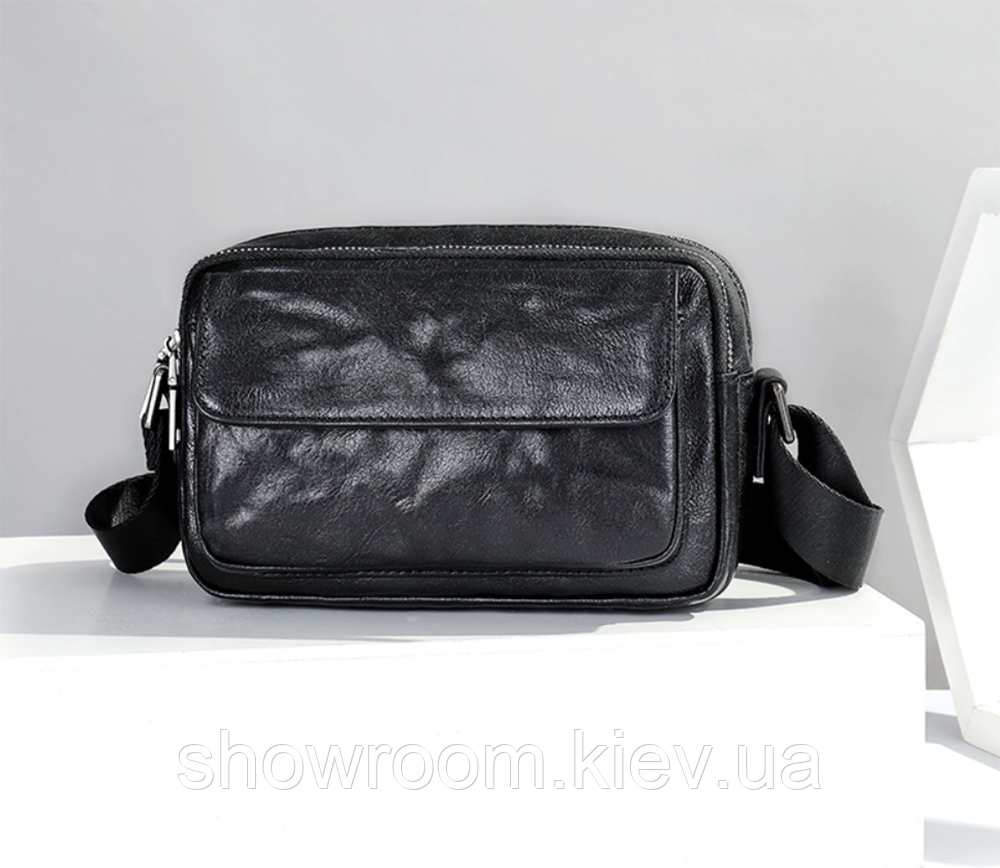 Чоловіча шкіряна барсетка, сумка Leather Collection (9253)