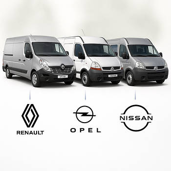 Renault Master, Opel Movano, Nissan Interstar