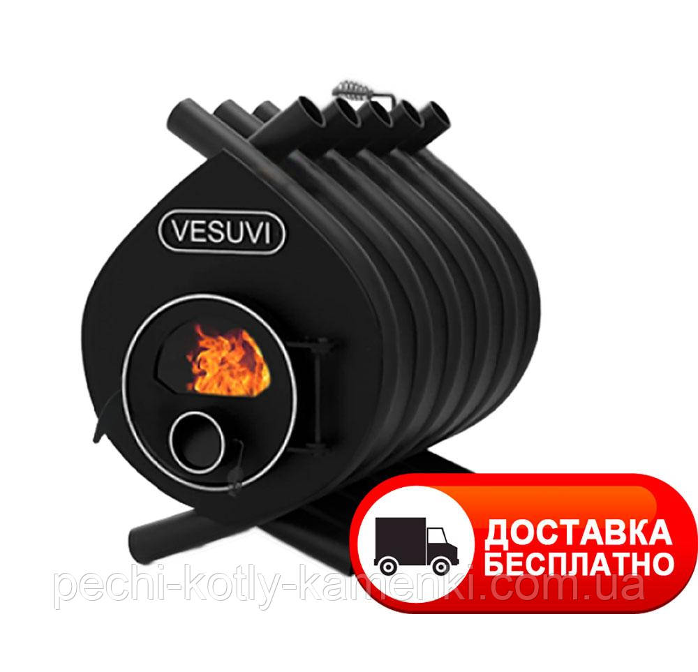 Піч калориферна бульер'ян "VESUVI" Класик тип 03 зі склом