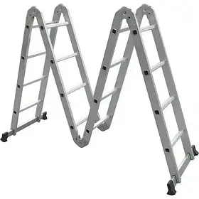 Драбина-трансформер (4620 мм, 4×4) Procraft PLA4.460 чотири секцій