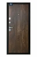 Вхідні двері ХОТИН Мідь антік / спил коньячний