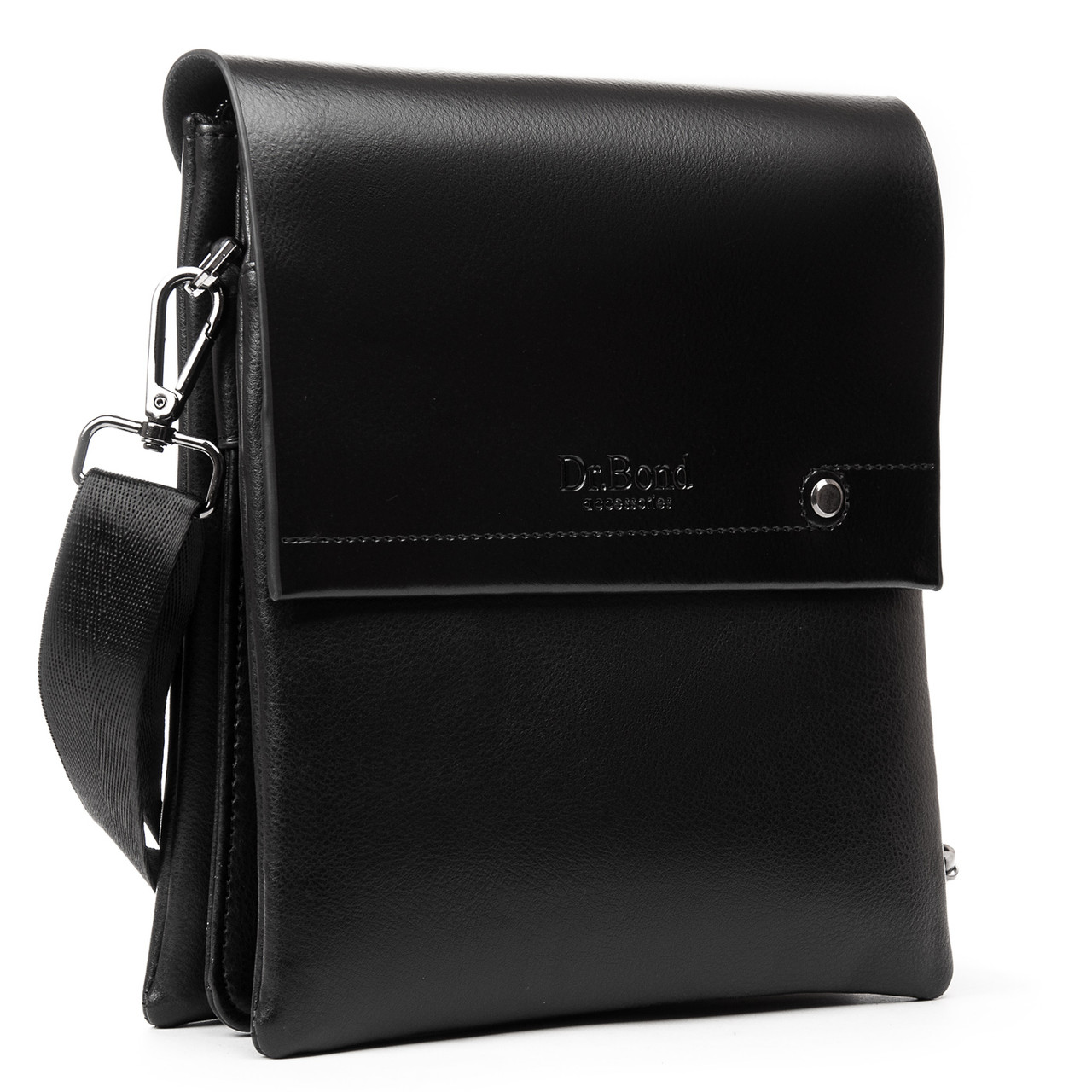 Сумка Чоловіча Планшет-шкіра DR. BOND 337-2 black.Музькі сумки-планшети гуртом і в роздріб в Україні