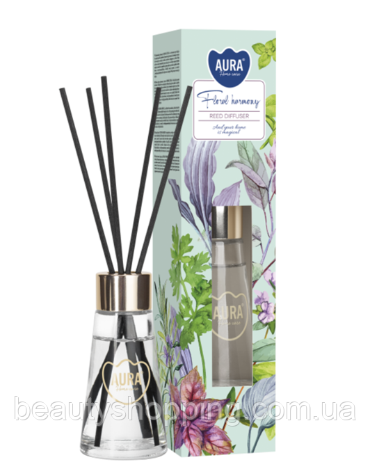 Аромадифузор з Квітково Фруктовим ароматом Floral harmony Aura Польща