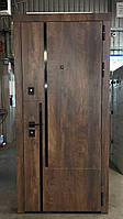 Вхідні двері ПЗк 573 Спил коньячний/Спил медовий