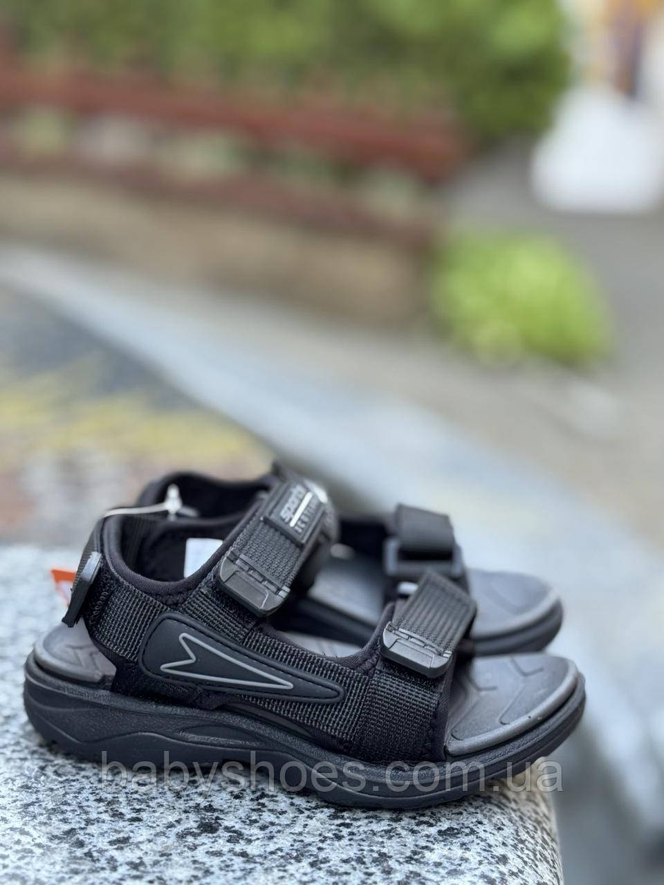 Спортивні босоніжки для хлопчиків EEBB р.26-30, КБМ-814, фото 1