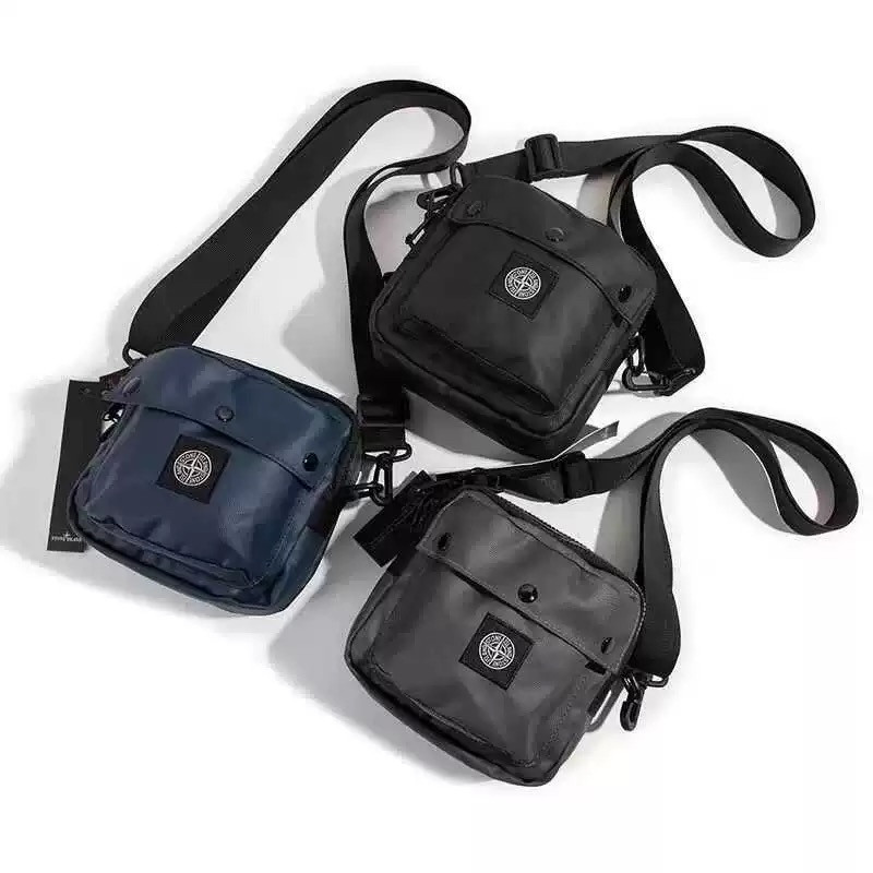 Сумка чоловіча Stone Island Стильна сумка барсетка через плече Стон Айленд