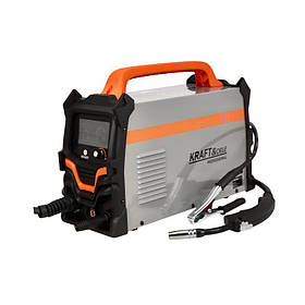 Інверторний зварювальний напівавтомат Kraft&Dele KD3421, MIG FLUX / TIG LIFT / MMA, 220 А