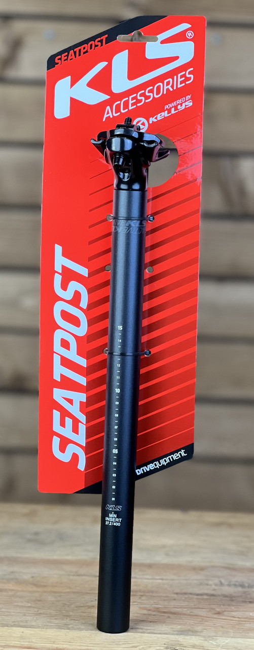 Підсідельний штир для велосипеда KLS ACTIVE XC 70 black 017, 400mm / 27,2mm, фото 1