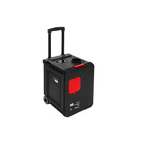 Мобільний масляний обігрівач Kraft&Dele KD11783 потужністю 9 кВт для стоянок і автосервісів.