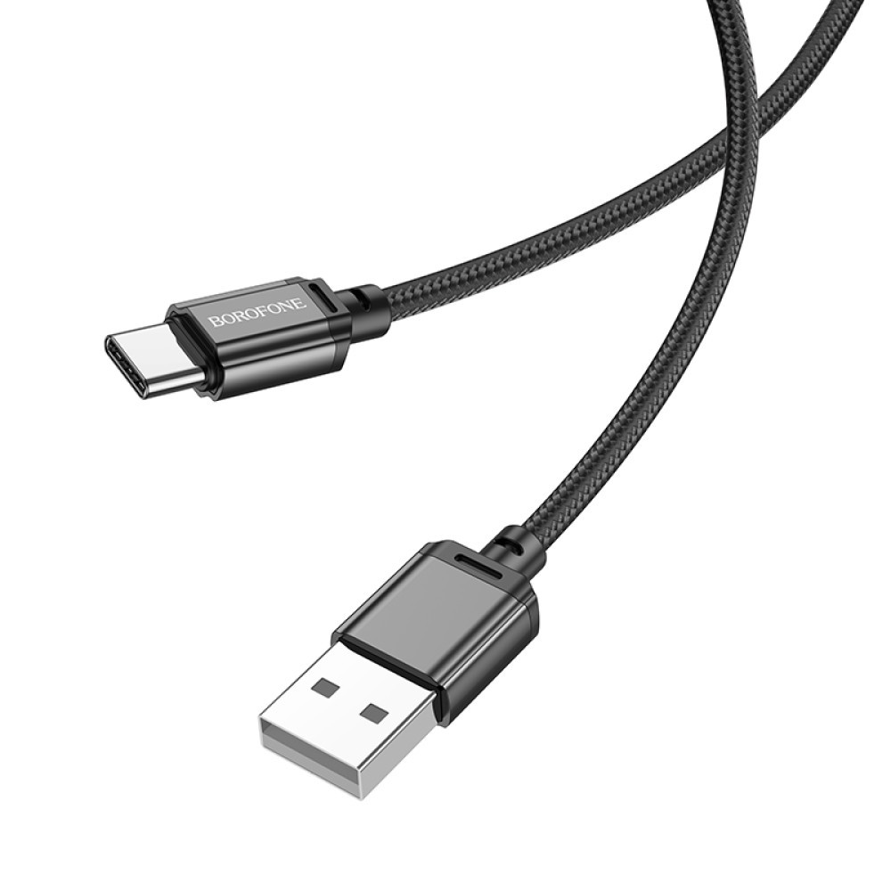 Кабель Borofone BX87 Sharp USB Type-C 2m з підтримкою швидкого заряджання