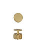 Ручка-кнопка Golden Artisan з гравіюванням модерн RT-LYJGH-28-00 BRASS GOLD латунь ø28 мм, фото 8