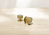 Ручка-кнопка Golden Artisan з гравіюванням модерн RT-LYJGH-28-00 BRASS GOLD латунь ø28 мм, фото 9