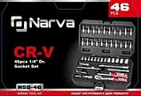 Набір інструментів 46 од. (1/4") Narva NSS-46, фото 3