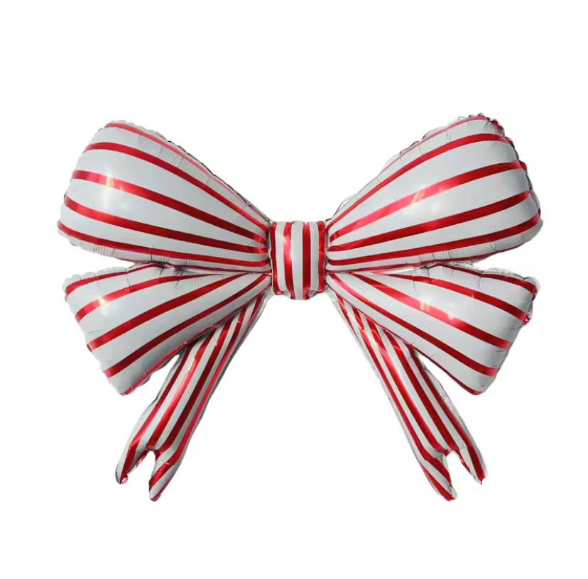 Фольгована кулька фігура Бантик 77х63 см, фото 1