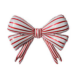 Фольгована кулька фігура Бантик 77х63 см