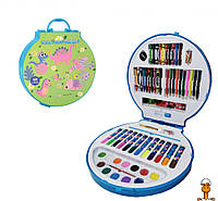 Детский набор для творчества в чемодане динозавры от 7 лет METR+ MK 2111-5
