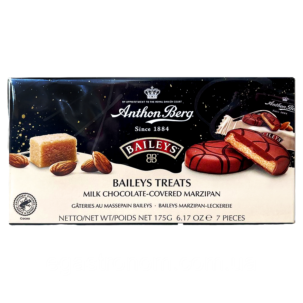 Цукерки з марципаном Ентон Берг Бейліc Baileys Anthon Berg 175g 12шт/ящ (Код: 00-00017745)