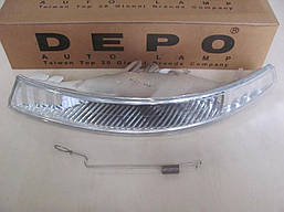 Показчик повороту Renault Trafic | 01-06 | L| DEPO 551-1608L-UE-C