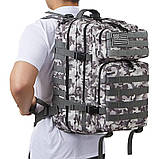 Тактичний рюкзак 50 л – Армійський надійний наплічник для ЗСУ та екстриму, фото 3