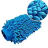 Рукавичка з мікрофібри для миття та прибирання автомобіля (Велика), фото 2