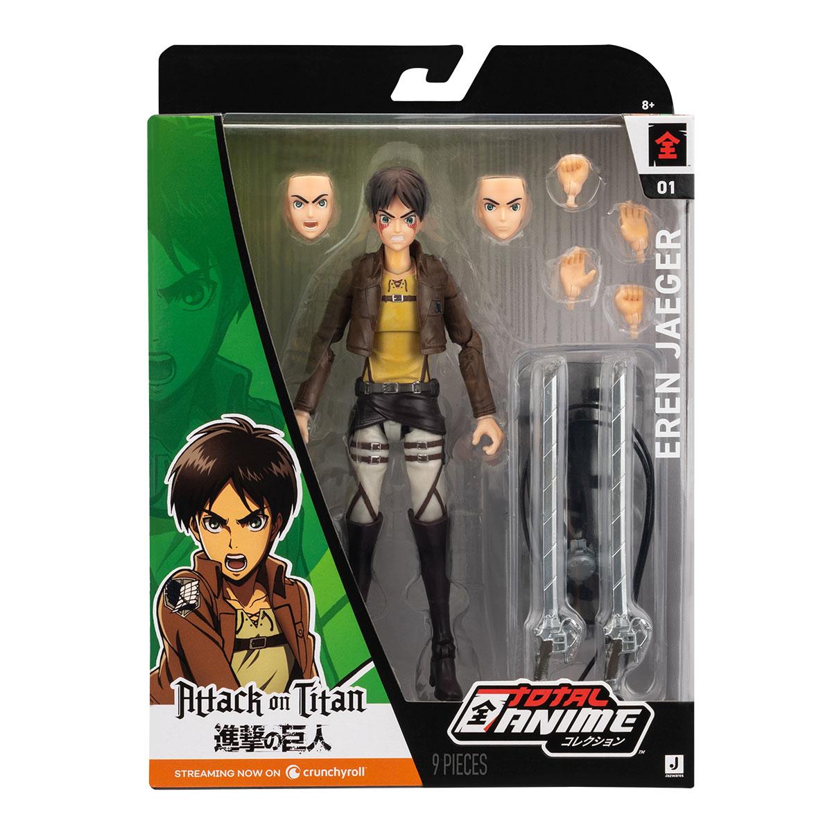 Ігрова фігурка TOTAL ANIME серії "Атака титанів" W1 – Ерен з аксесуарами (KAZ0006-W1), фото 1