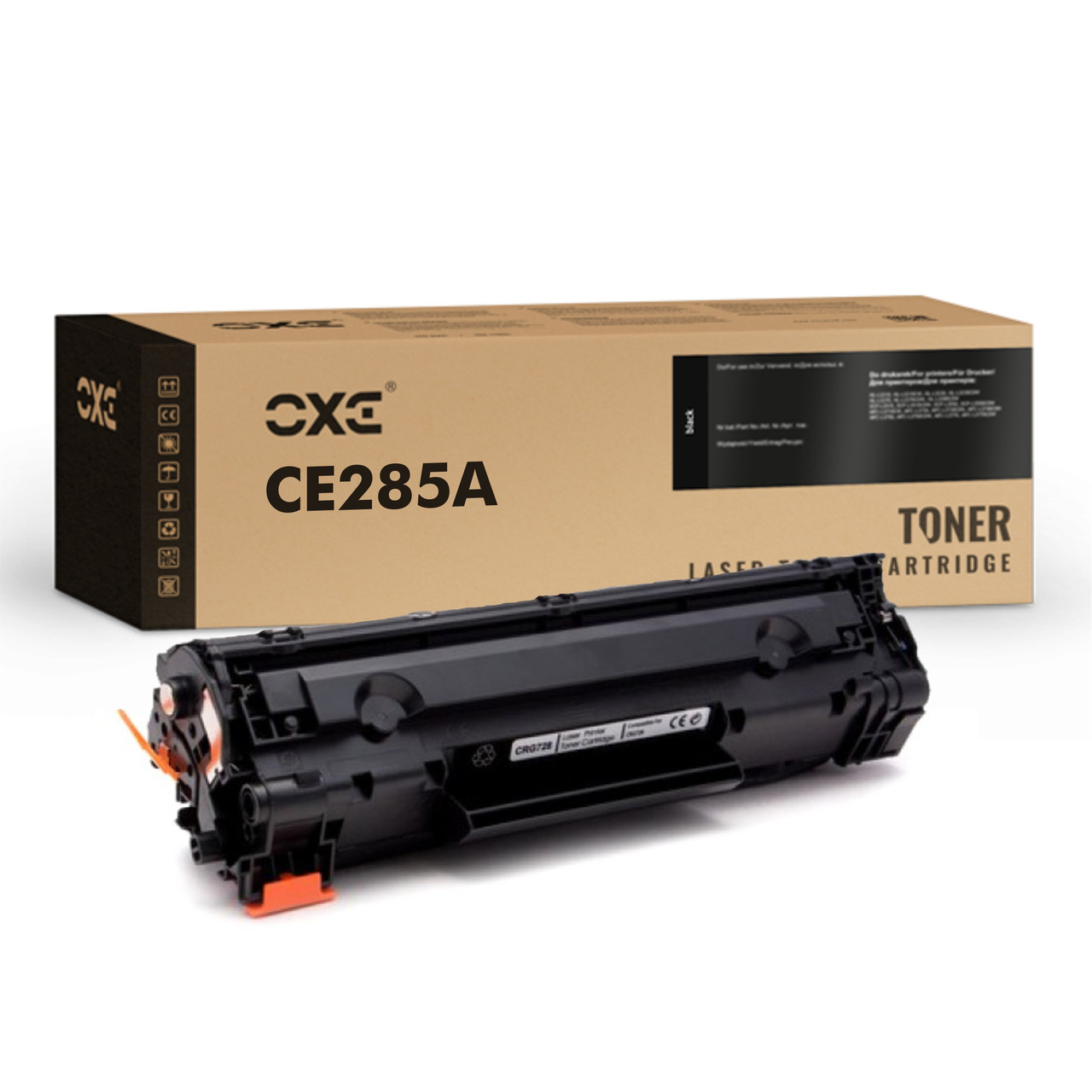 Картридж OXE для HP 85A Black CE285A cartridge standard yield 1,600 стр (OXE-H285AN), фото 1