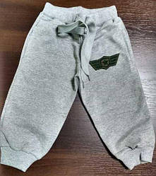 Штани спортивні для хлопчика, двонитка, Paty Kids (розмір 1(86))