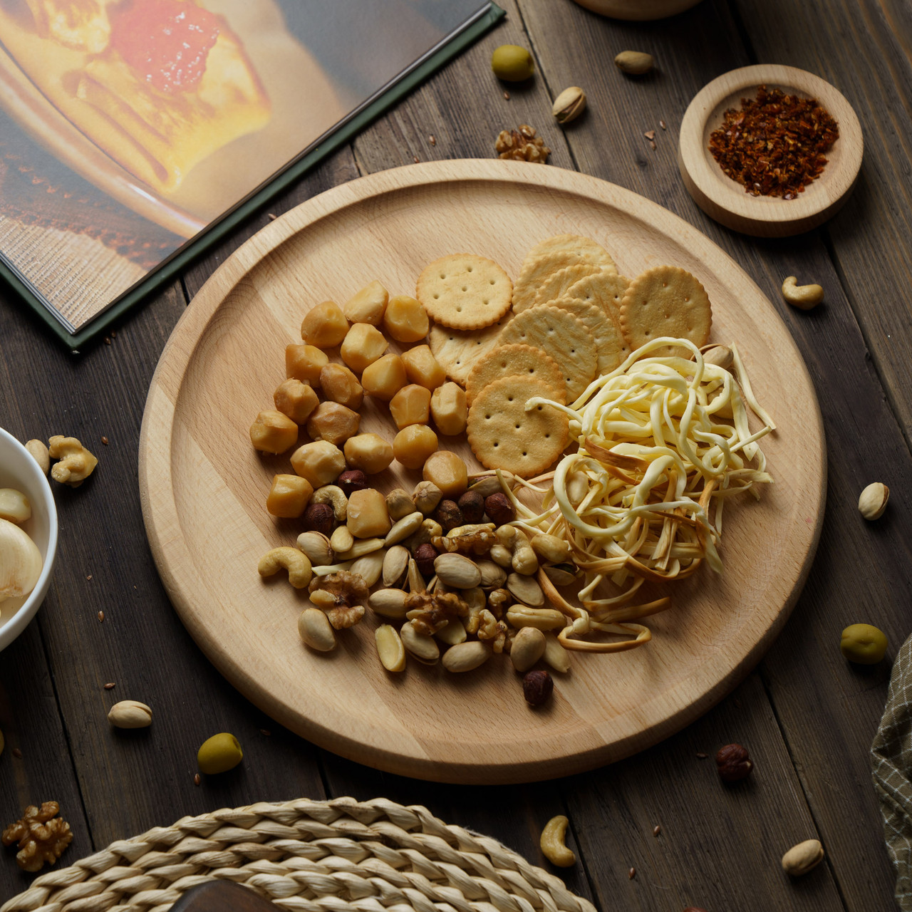 Менажниця заглиблена з бука, фото 1