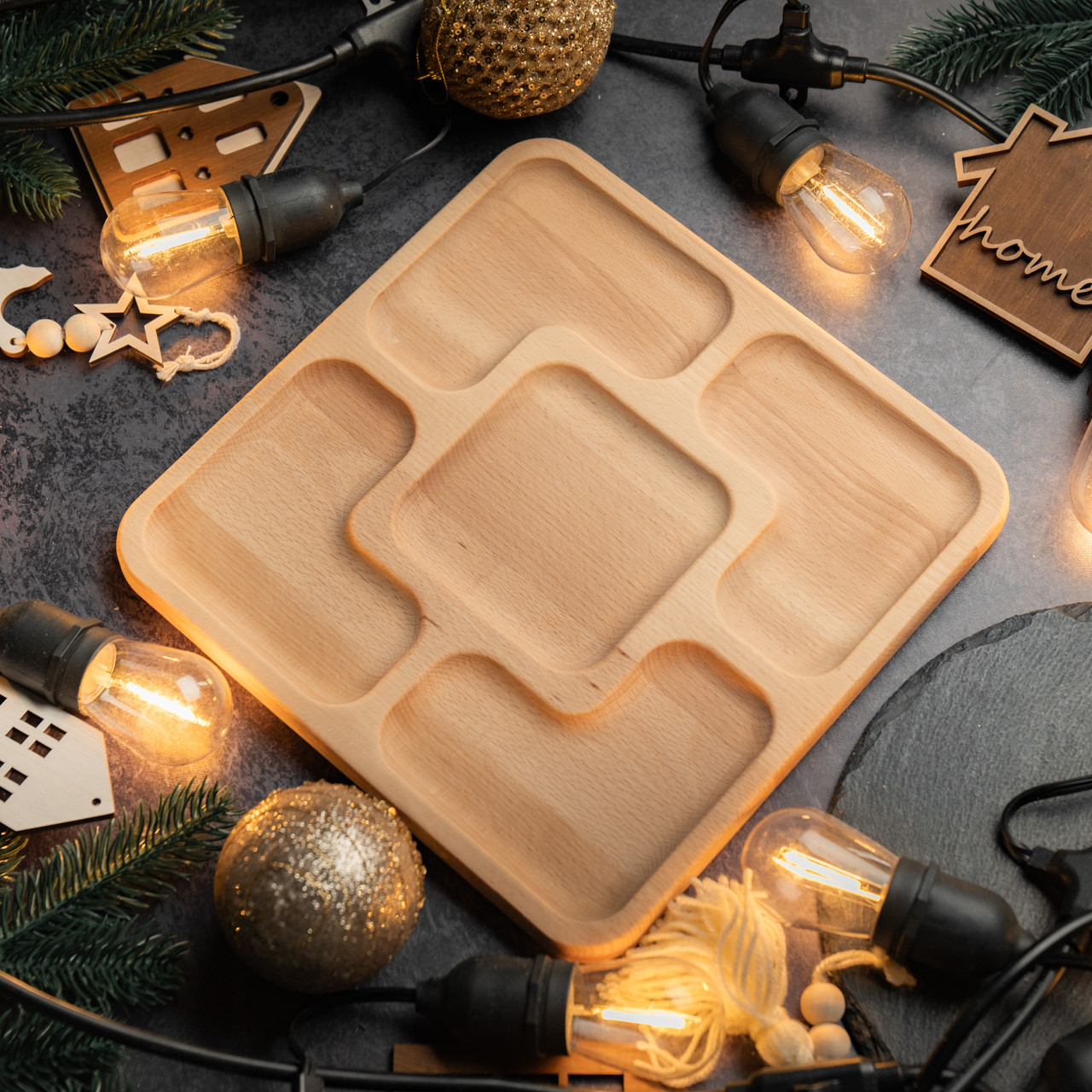 Дерев'яна менажниця, фото 1