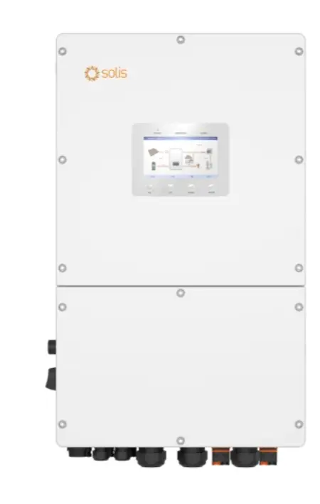 Гібридний інвертор трифазний, 50 кВт, Solis S6-EH3P50K-H, 4 MPPT, IP66 (високовольтний)