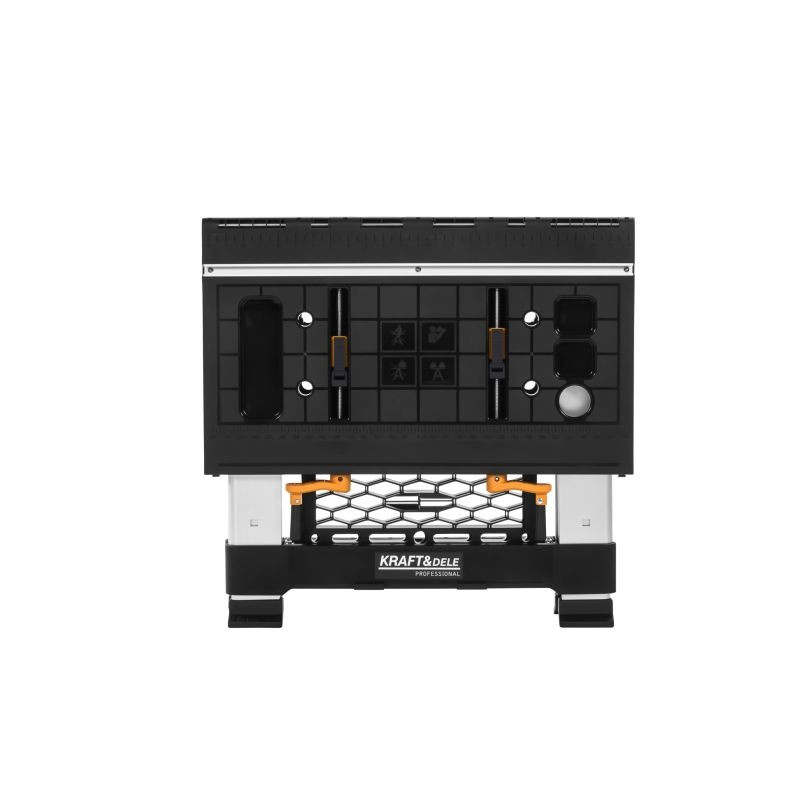 Верстак складаний столярний Kraft&Dele KD11870 — міцний робочий стіл 13 кг, фото 1