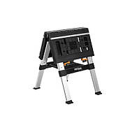 Верстак складаний столярний Kraft&Dele KD11870 — міцний робочий стіл 13 кг, фото 7