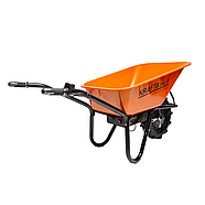 Електрична тачка на акумуляторі Kraft&Dele KD3125 24В 80 л 150 кг — мототачка для будівництва, фото 2