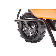 Електрична тачка на акумуляторі Kraft&Dele KD3125 24В 80 л 150 кг — мототачка для будівництва, фото 5