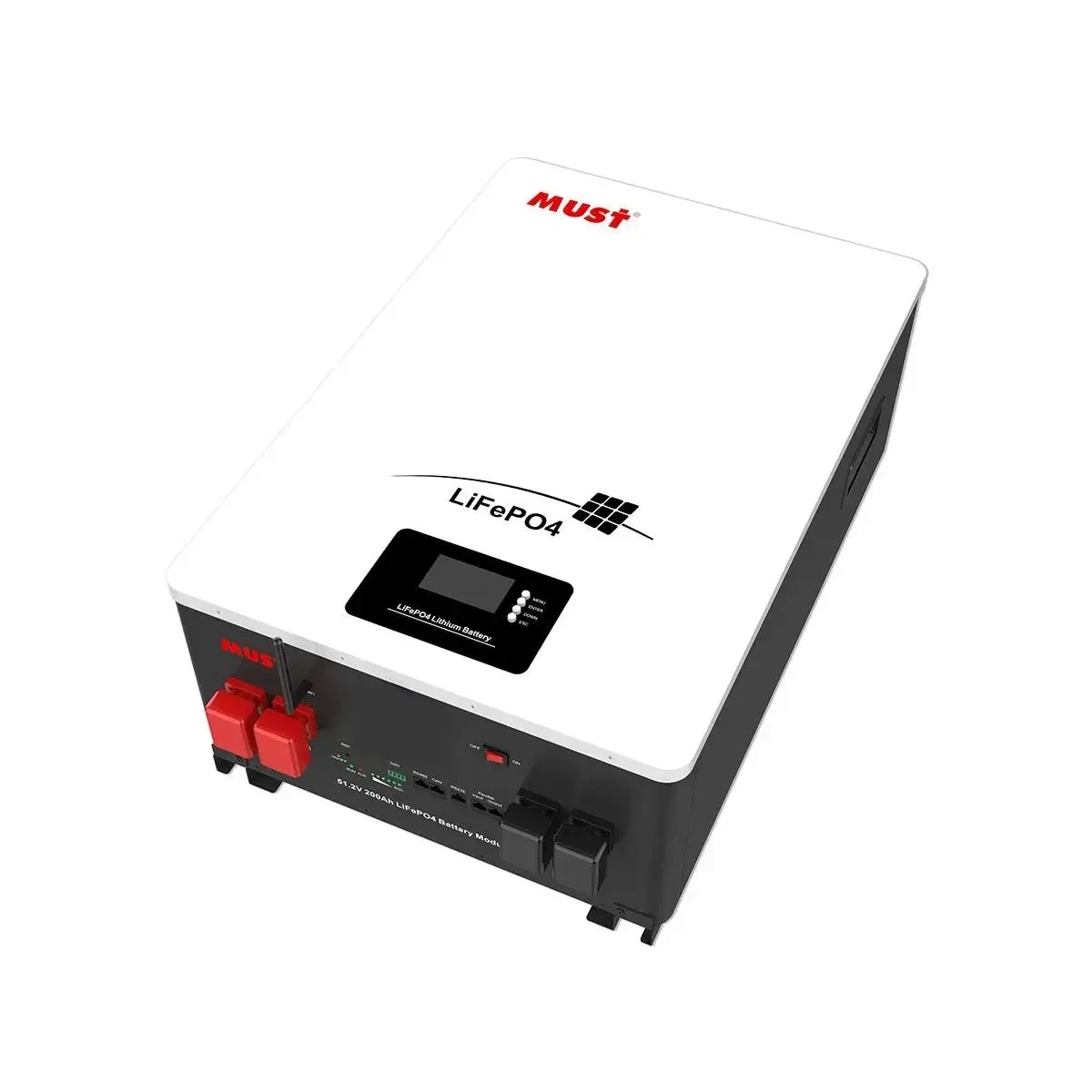 Акумулятор MUST LP1600-48100, 48В 100Аг, LiFePO4, літій-залізо-фосфатна АКБ