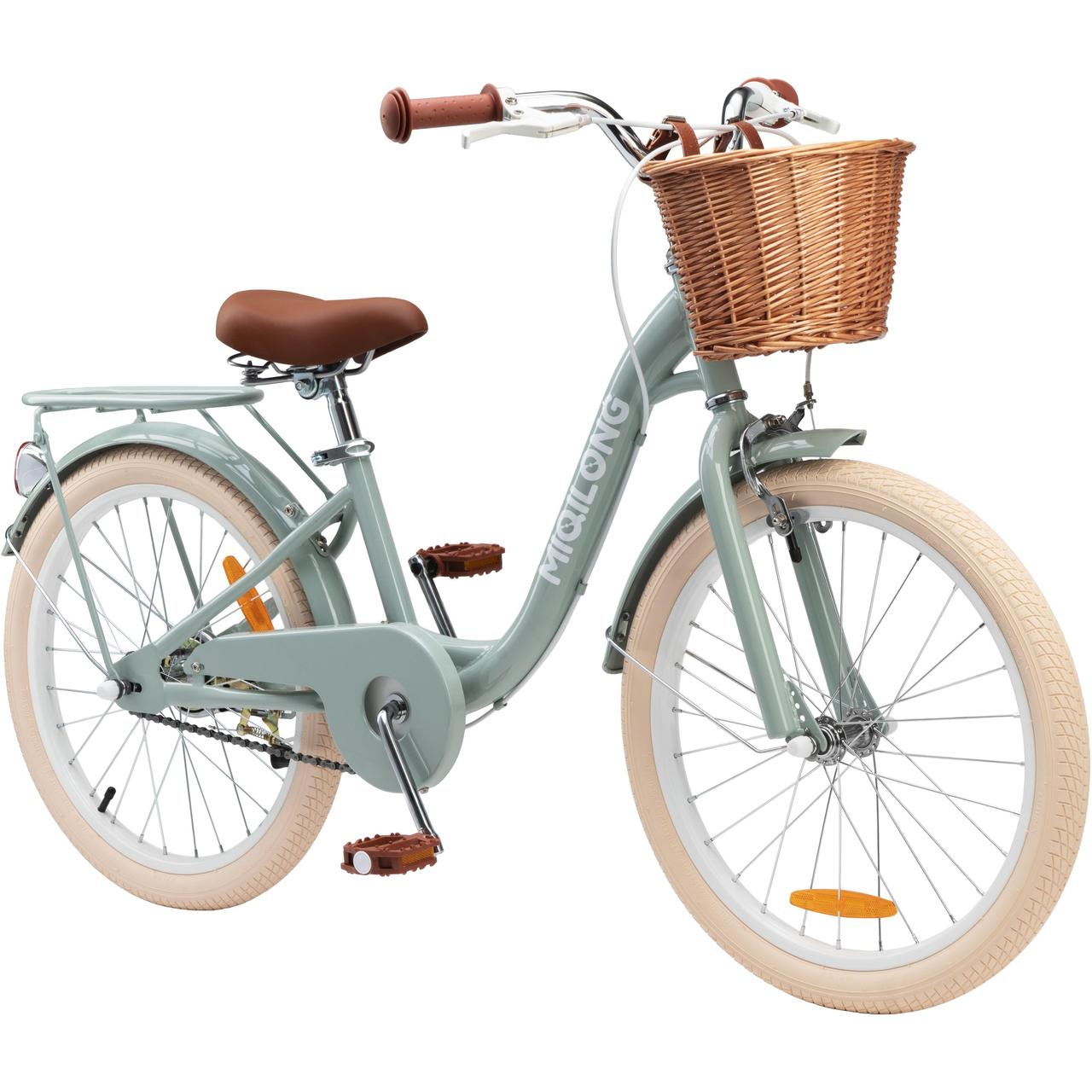 Дитячий велосипед Miqilong LS 20" оливковий [RBB-LS20-OLIVE], фото 1