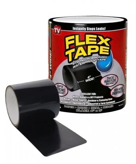 Водонепроникна ізоляційна надміцна стрічка Flex Tape 1 м