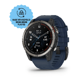 Морський годинник-навігатор Garmin quatix 7 Pro Sapphire Edition з AMOLED-дисплеєм 010-02803-81