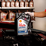Моторна олива Shell Helix Ultra Diesel 5W-40, 4 л + Розморожувач скла Shell Window De-Icer 0.5 л, фото 6