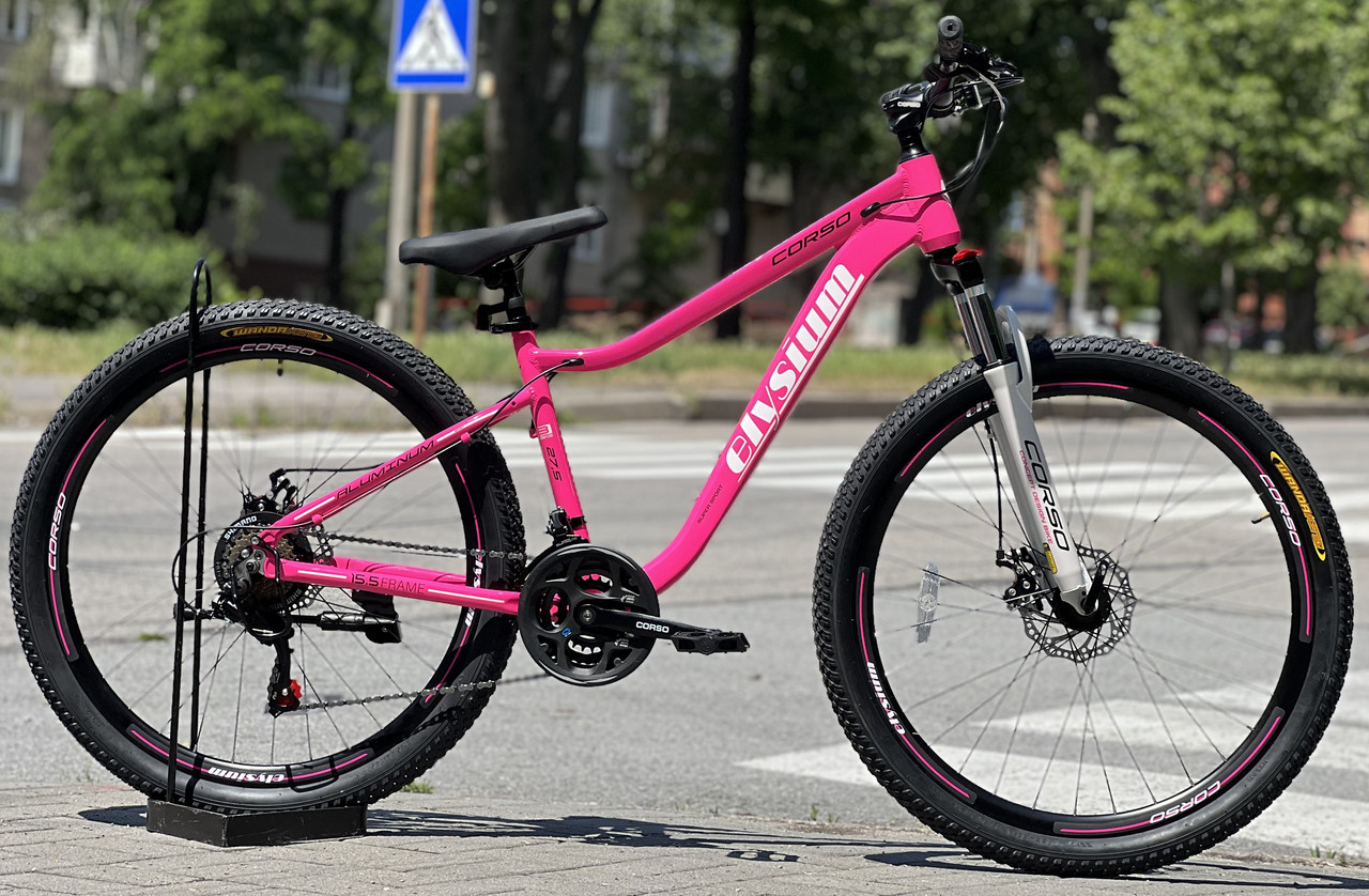 Велосипед жіночий 27,5" Corso Elysium LS-27507 рожевий на зріст 147-162 см, фото 1