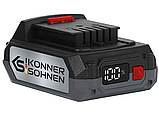 Пила акумуляторна ланцюгова Könner&Söhnen АКБ 2 А•год + ЗП KS CS20V-12 set, фото 9