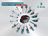 Газонокосарка акумуляторна Könner&Söhnen АКБ 2 шт. × 4 А·год + ЗП KS 43LM-40V set, фото 3