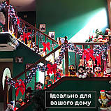 Гірлянда нитка світлодіодна GarlandoPro 10м 8 режимів лед гірлянди W200LEDML, фото 6