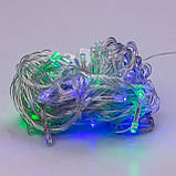 Гірлянда нитка світлодіодна GarlandoPro 50 LED 6м 8 режимов гірлянда новорічна W100LEDML, фото 7