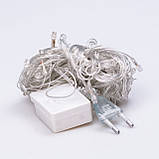 Гірлянда нитка світлодіодна GarlandoPro 50 LED 6м 8 режимов гірлянда новорічна W100LEDML, фото 8