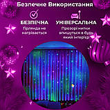 Гірлянда штора світлодіодна GarlandoPro 160LED 8 ліній 1,5х1,5 м гірлянда на штору ZWM2160LEDML, фото 6