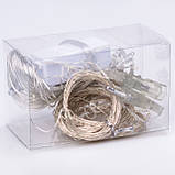 Гірлянда штора світлодіодна GarlandoPro Роса 200LED 3х2м 10 ліній 8 режимів гірлянда крапля роси 173301ML, фото 10