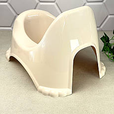 Дитячий горщик кремовий універсальний Potty Chair, Туреччина, фото 4